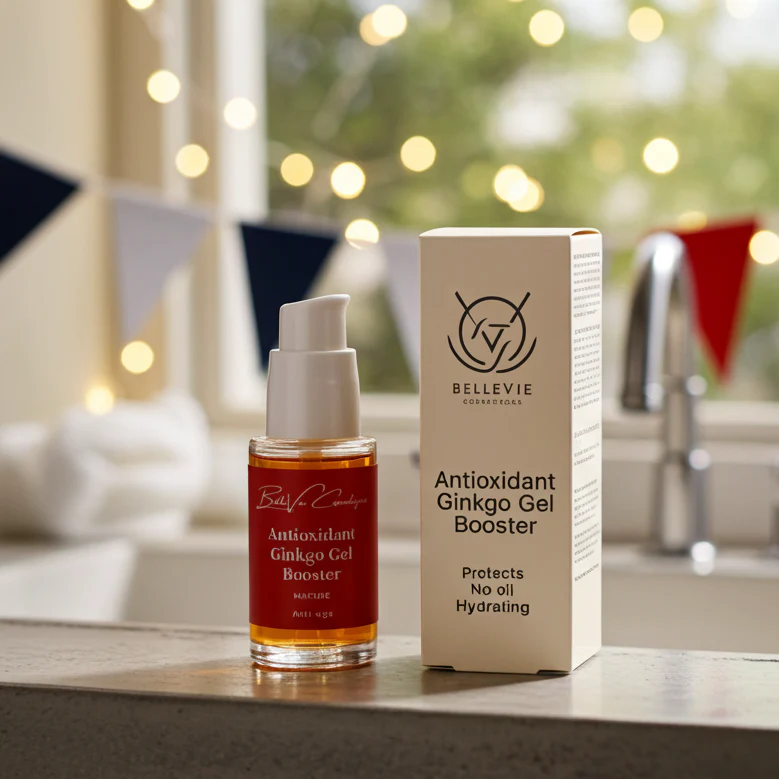 Antioxidant Ginkgo Gel Booster 30ml – Hydrate, Protect & Revive Dull Skin