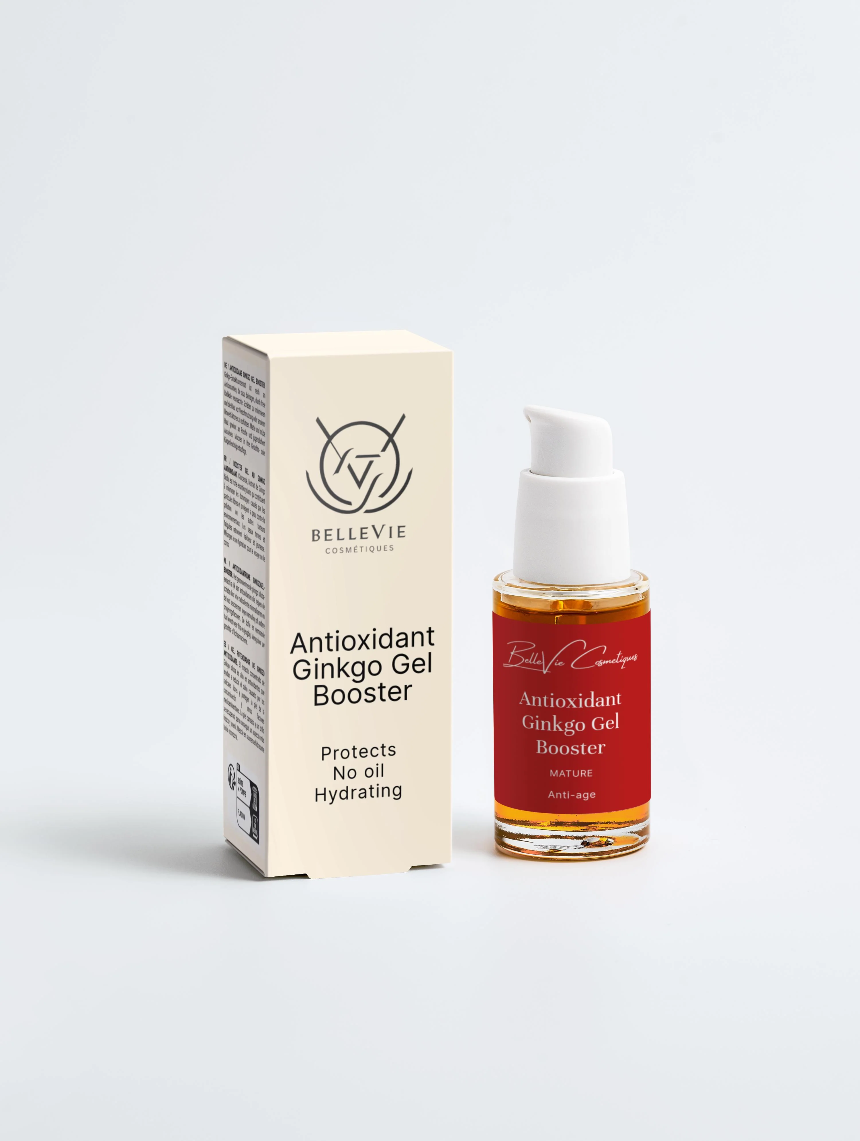 Antioxidant Ginkgo Gel Booster 30ml – Hydrate, Protect & Revive Dull Skin - Image 5