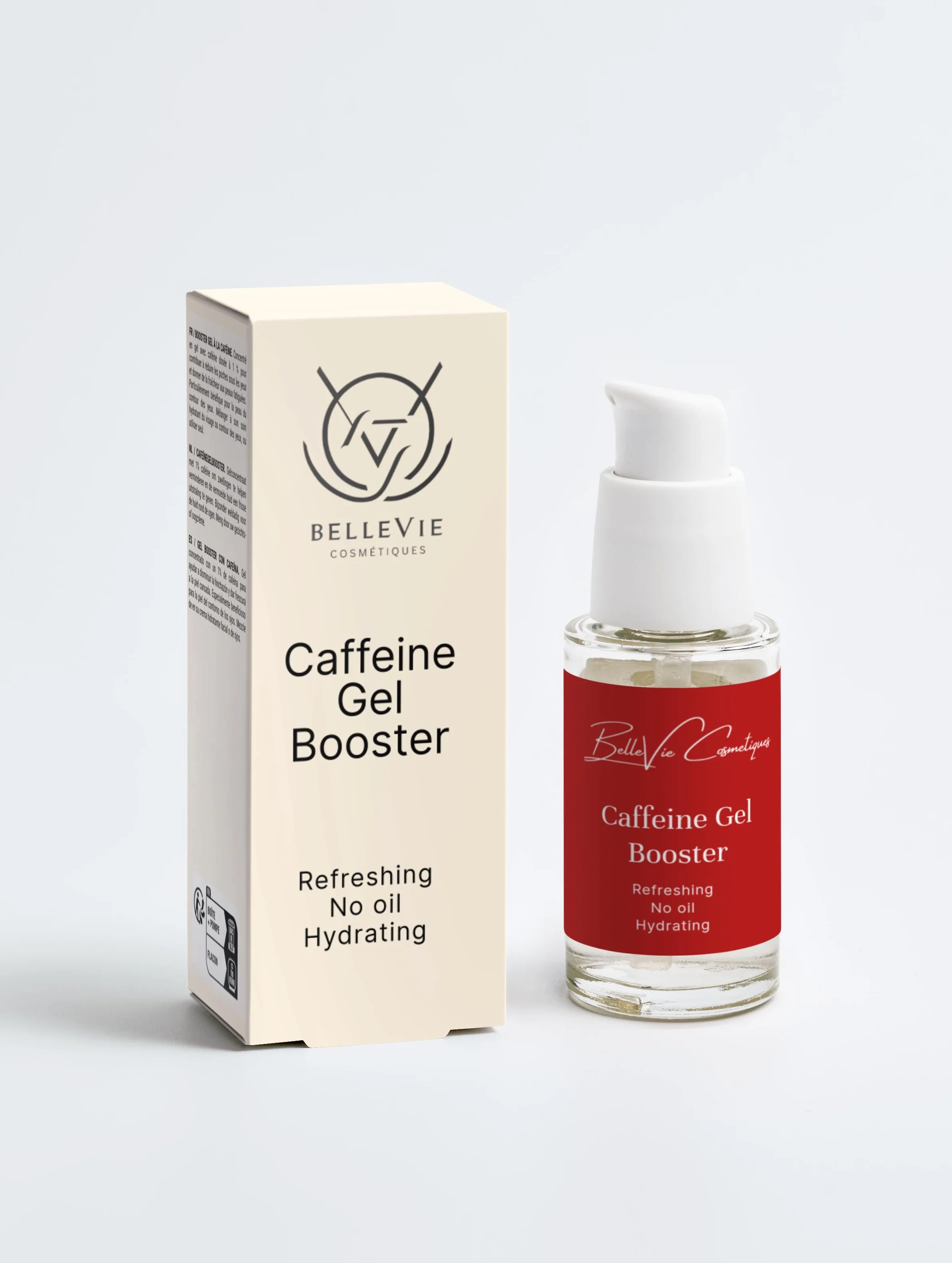 Caffeine Gel Booster 30ml – Anti-Puffiness & Skin Energizing Serum - Image 6