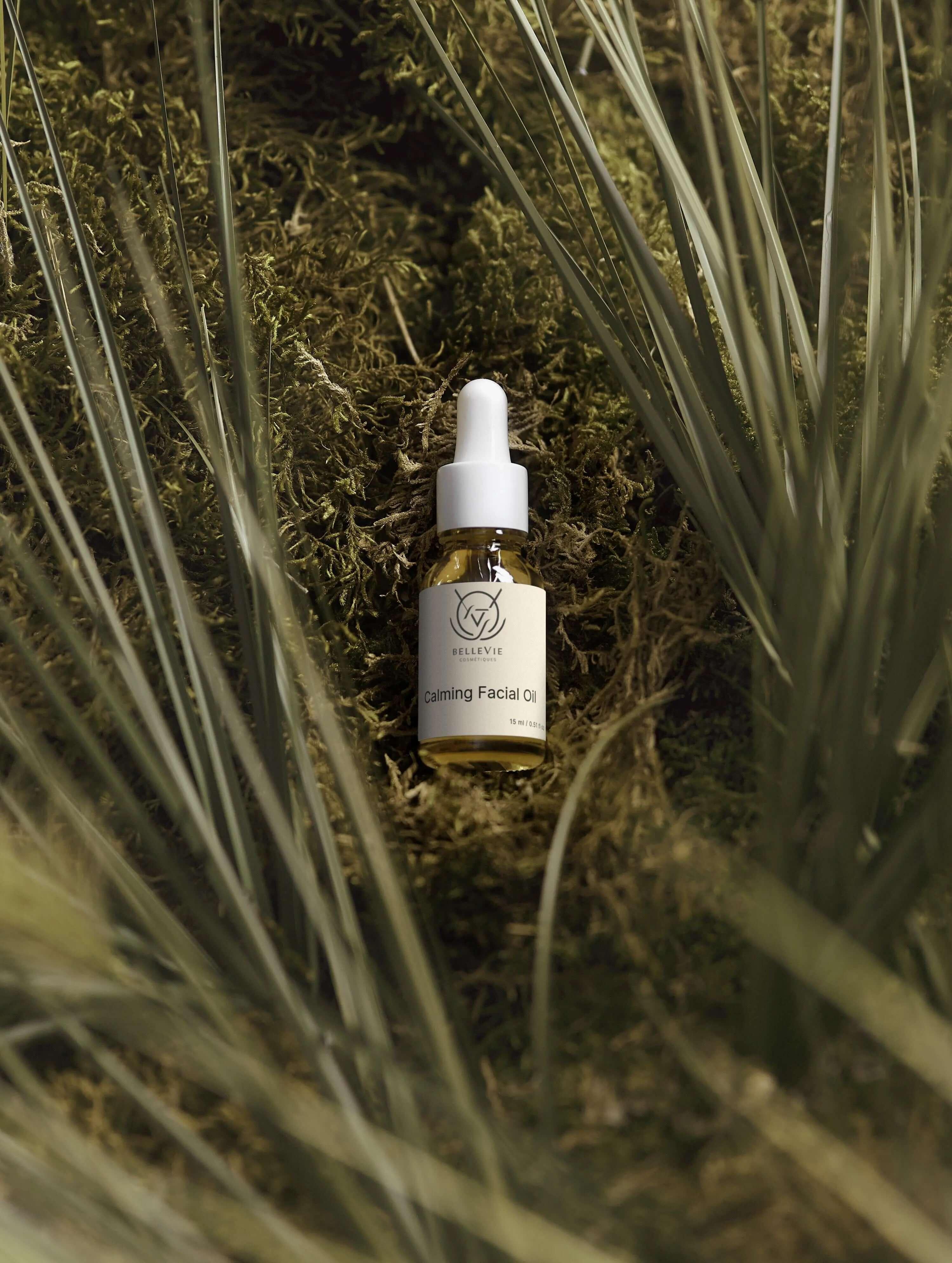 Calming Facial Oil 15ml – Organic Nourishing Oil for Dry & Mature Skin - Image 5