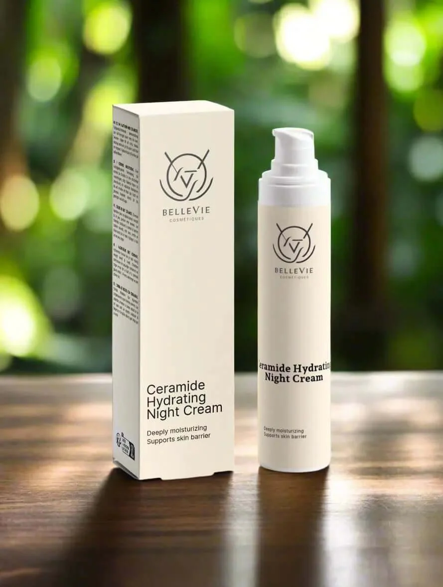 Ceramide Hydrating Night Cream 50ml – Overnight Barrier Repair + Deep Moisture - Image 5