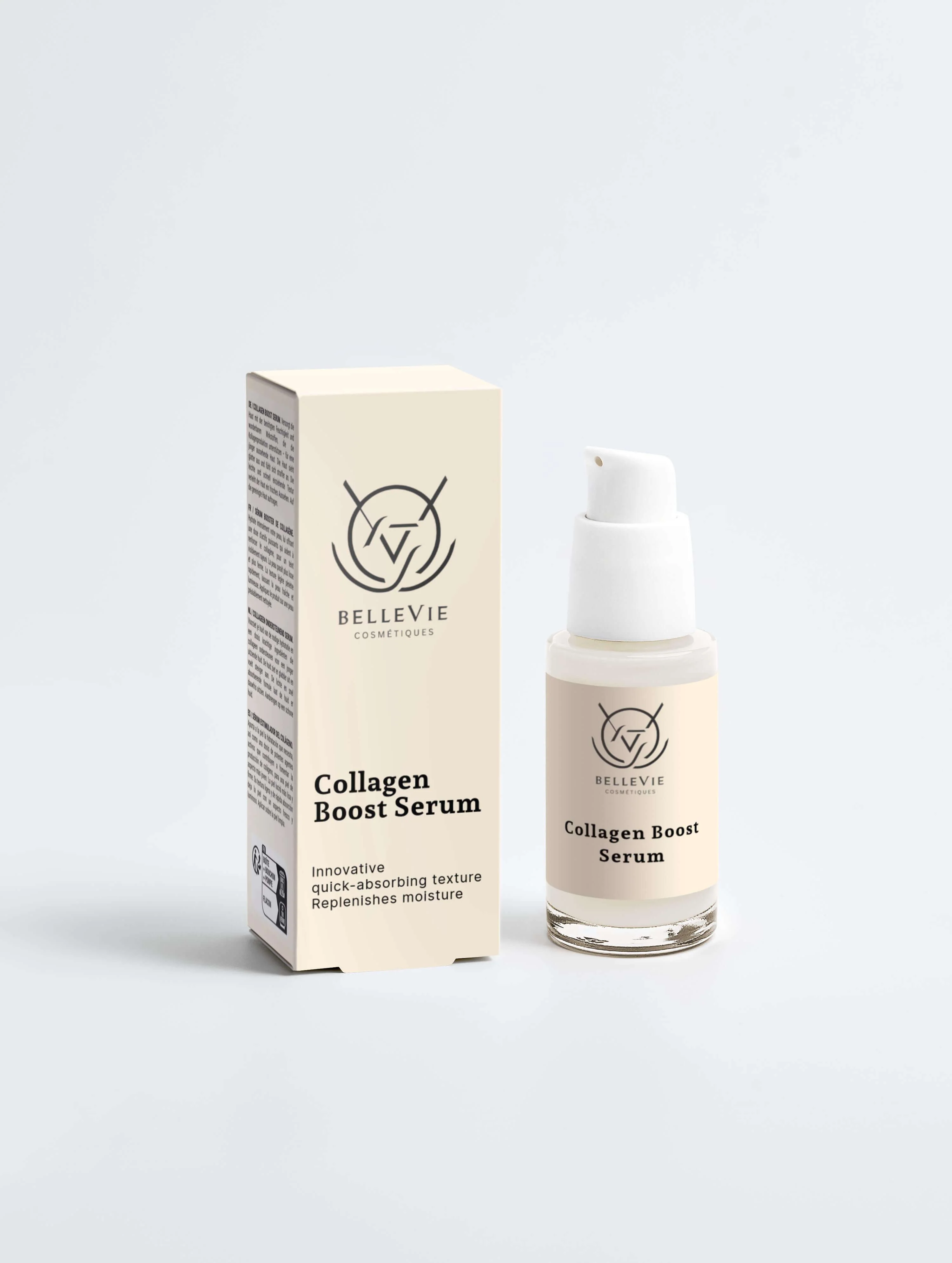 Collagen Night Routine Collection Box - Collagen Anti-Age Night Cream, Collagen Boost Serum, Smoothing Eye Cream - Image 6