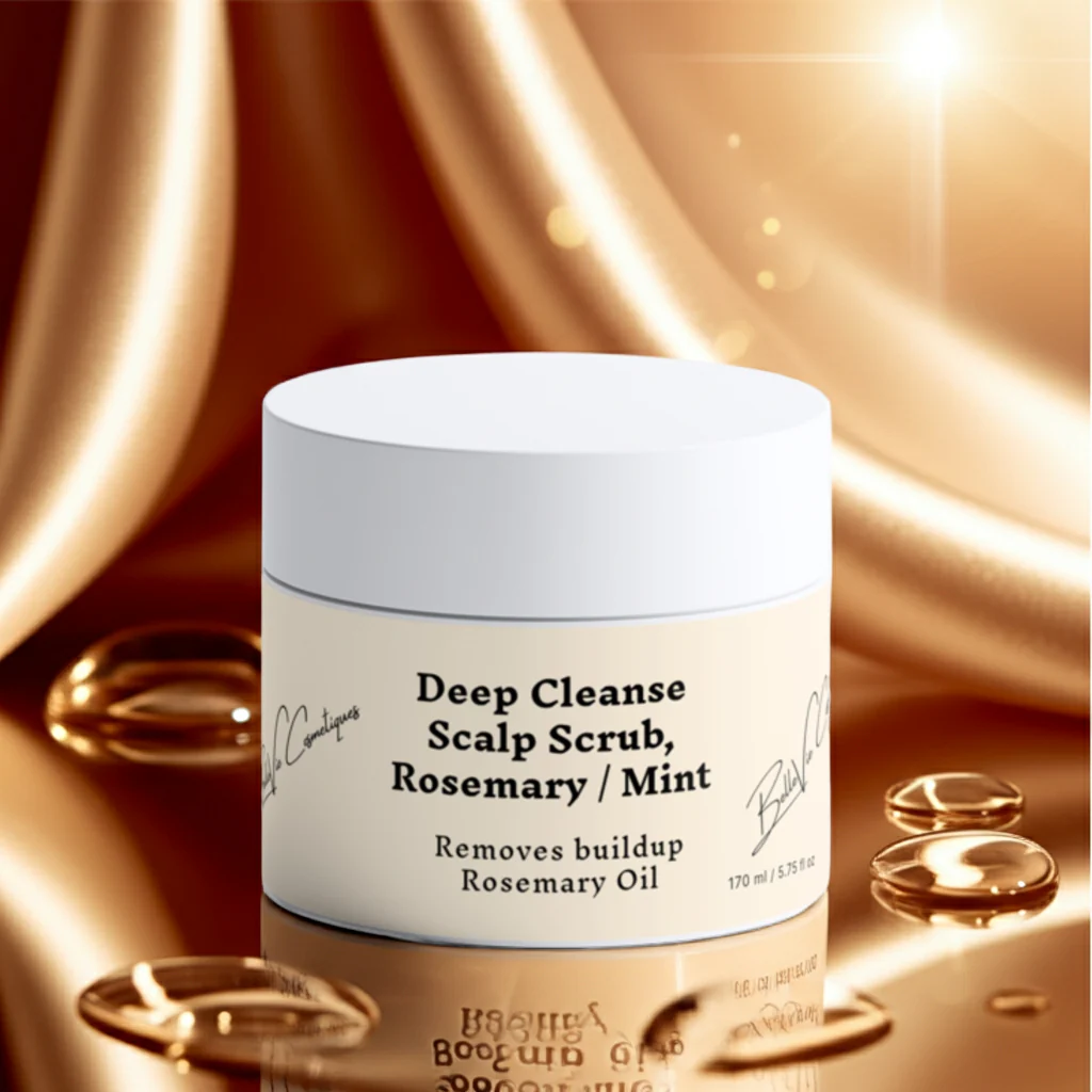Deep Cleanse Scalp Scrub with Rosemary & Mint 170ml – Exfoliate, Refresh & Revitalize - Image 2