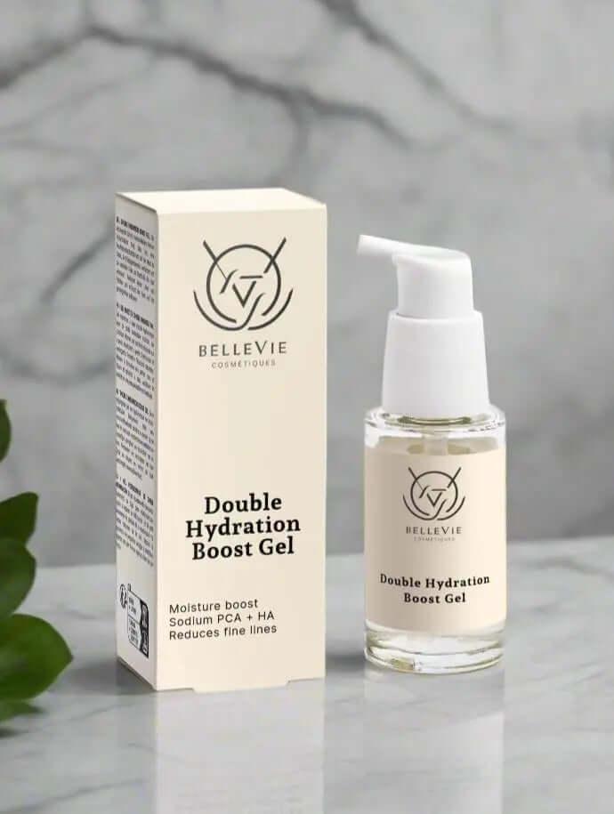 Double Hydration Boost Gel 30ml – Deep Hydration & Plumping Glow (Hyaluronic Acid + Sodium PCA) - Image 2