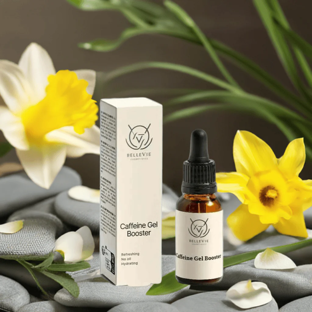 Caffeine Booster Gel 20ml – 1% Caffeine Concentrate to De-Puff, Brighten & Hydrate - Image 3