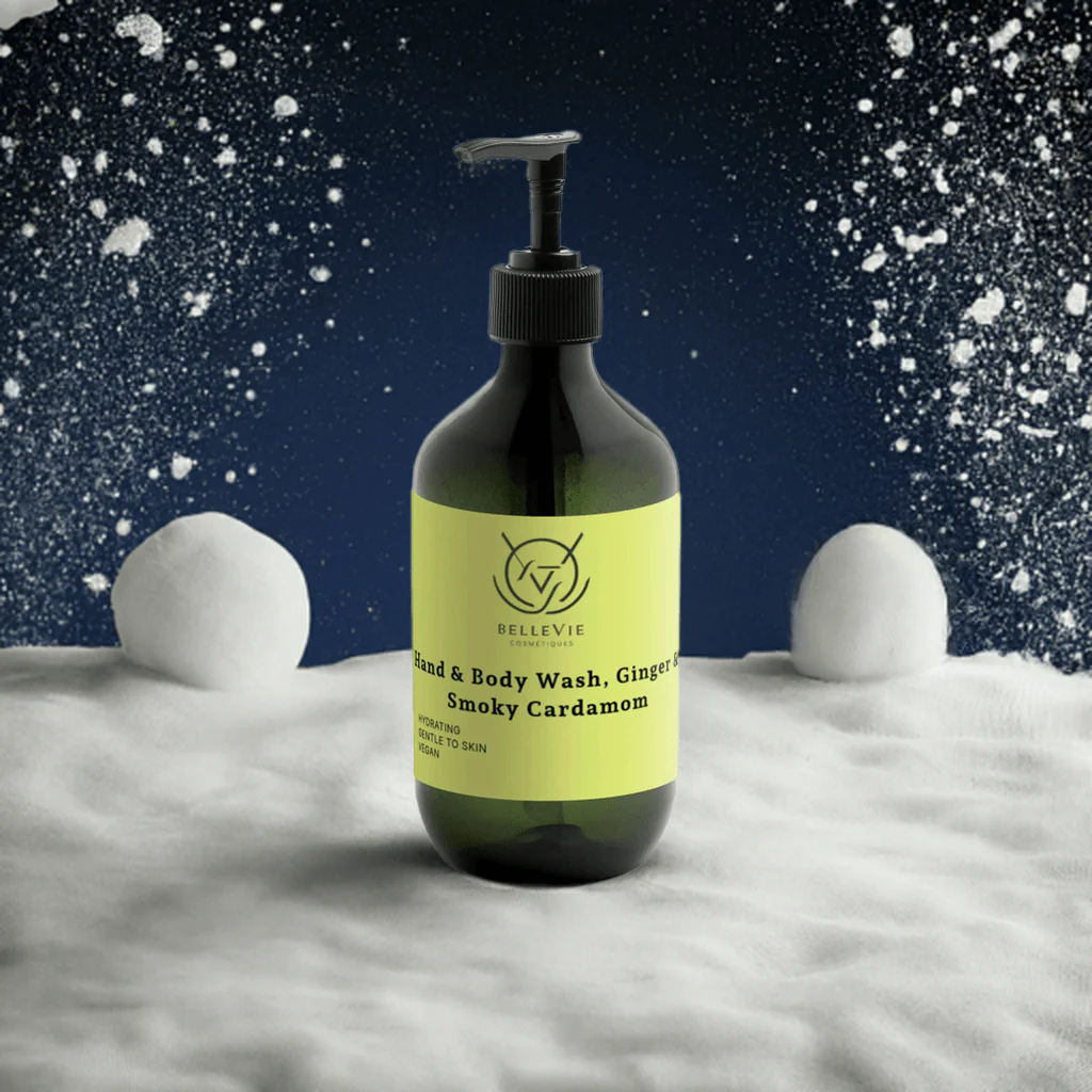 Hand Wash & Body Wash, Ginger & Smoky Cardamom 490ml - Image 4