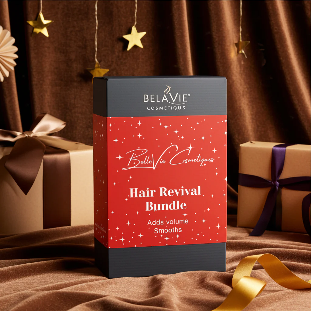 Hair Revival Bundle – Moisturising Shampoo for Dry Scalp & Keratin Shine Leave-In Treatment