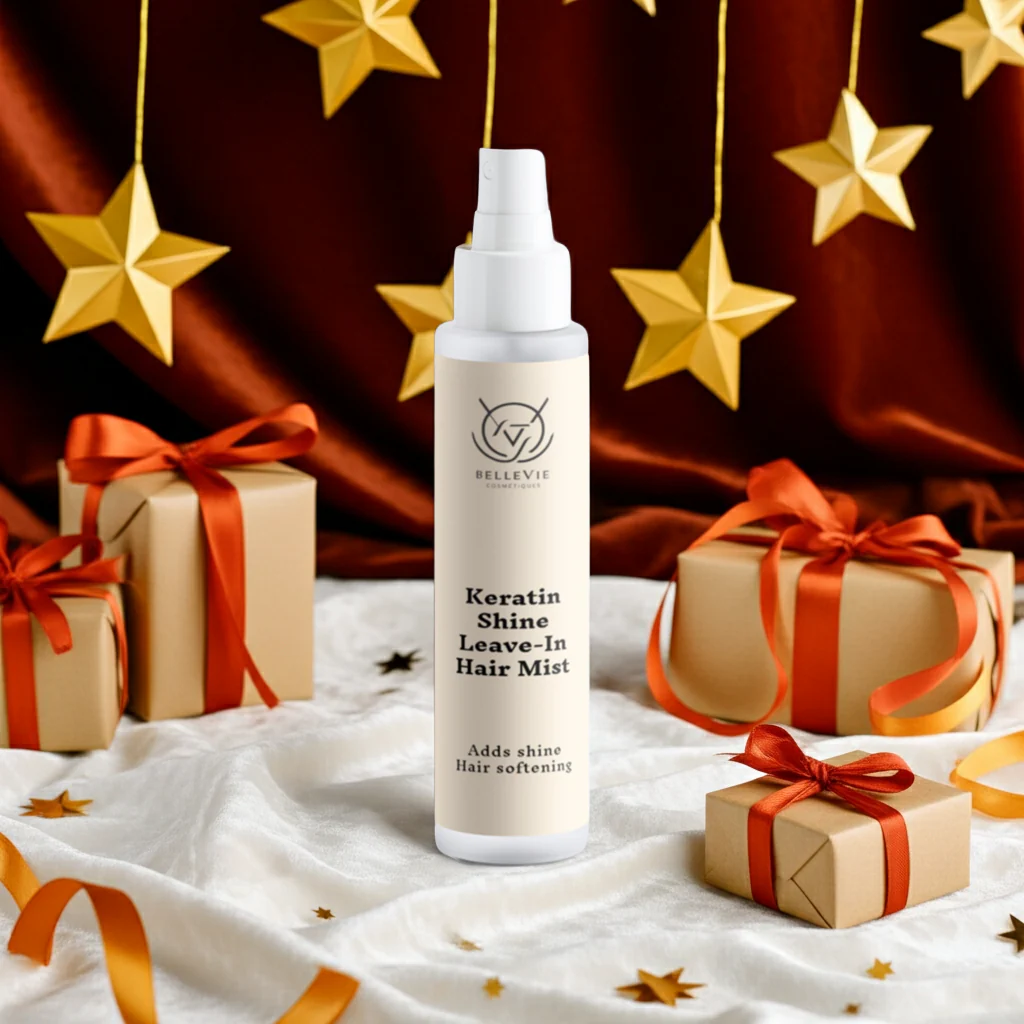 Hair Revival Bundle – Moisturising Shampoo for Dry Scalp & Keratin Shine Leave-In Treatment - Image 2