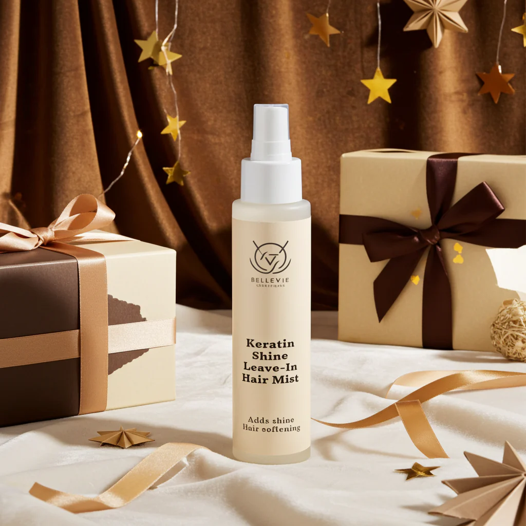 Hair Revival Bundle – Moisturising Shampoo for Dry Scalp & Keratin Shine Leave-In Treatment - Image 4