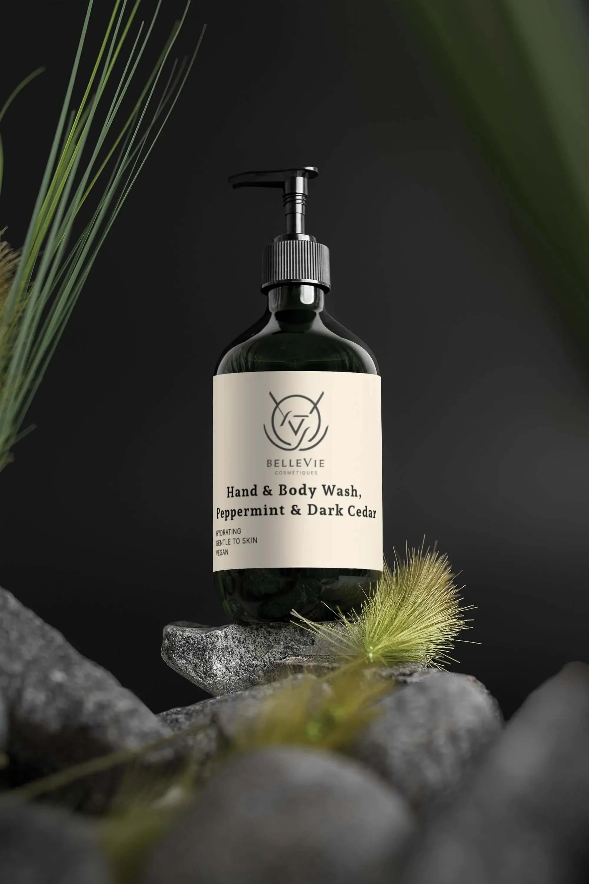 Peppermint Scent Hand & Body Wash 490ml – Peppermint & Dark Cedar - Image 6