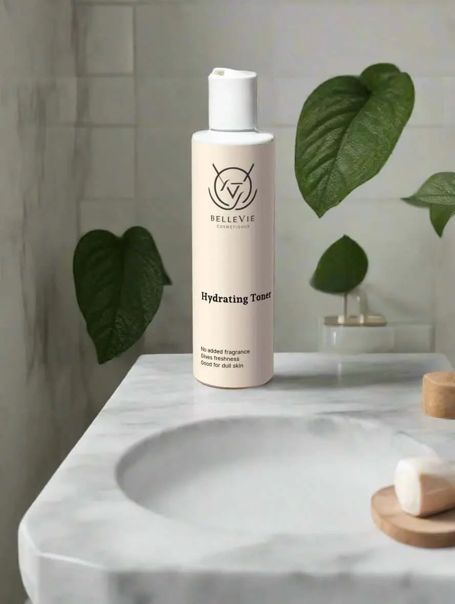 Hydrating Toner 200ml – Rejuvenate with Rose Water & Hyaluronic Acid - Image 2