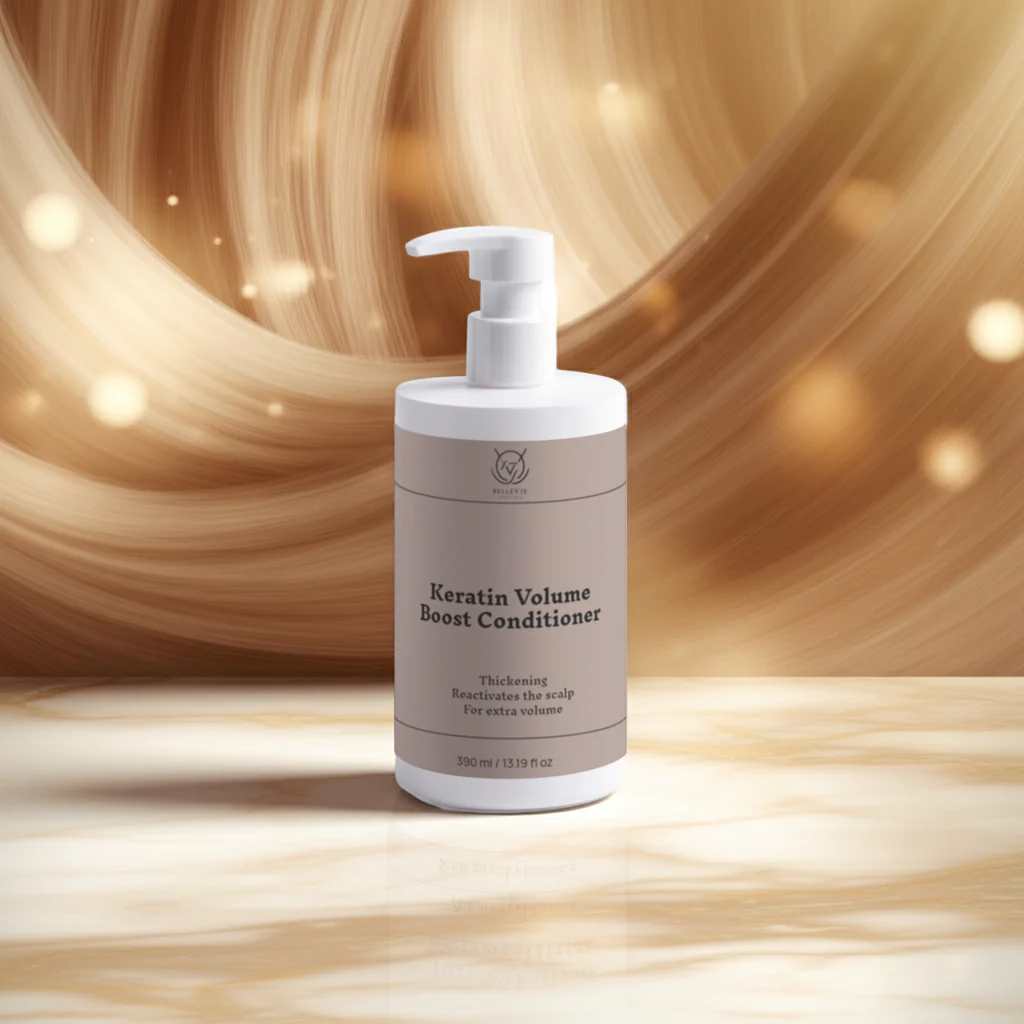 Keratin Volume Boost Conditioner 390ml – Nourish, Smooth & Amplify Volume - Image 3