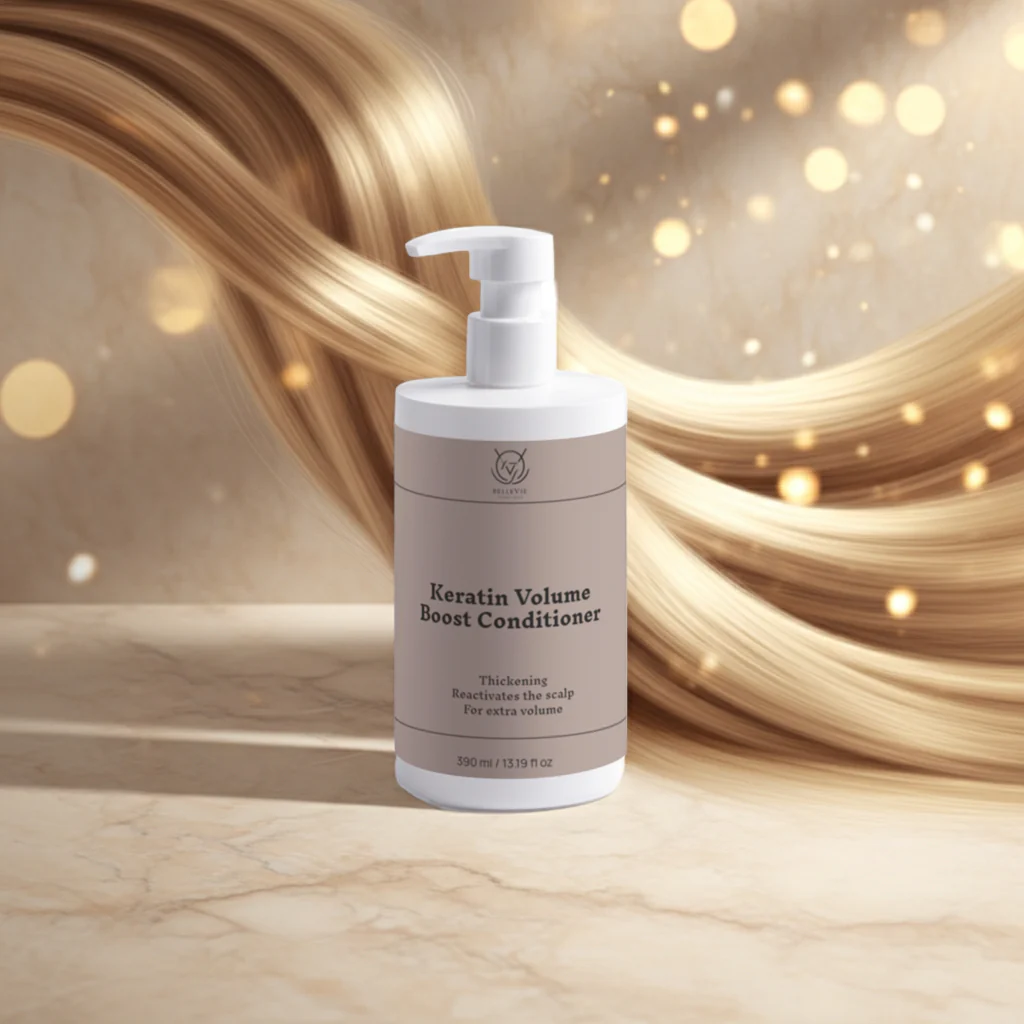 Keratin Volume Boost Conditioner 390ml – Nourish, Smooth & Amplify Volume - Image 4