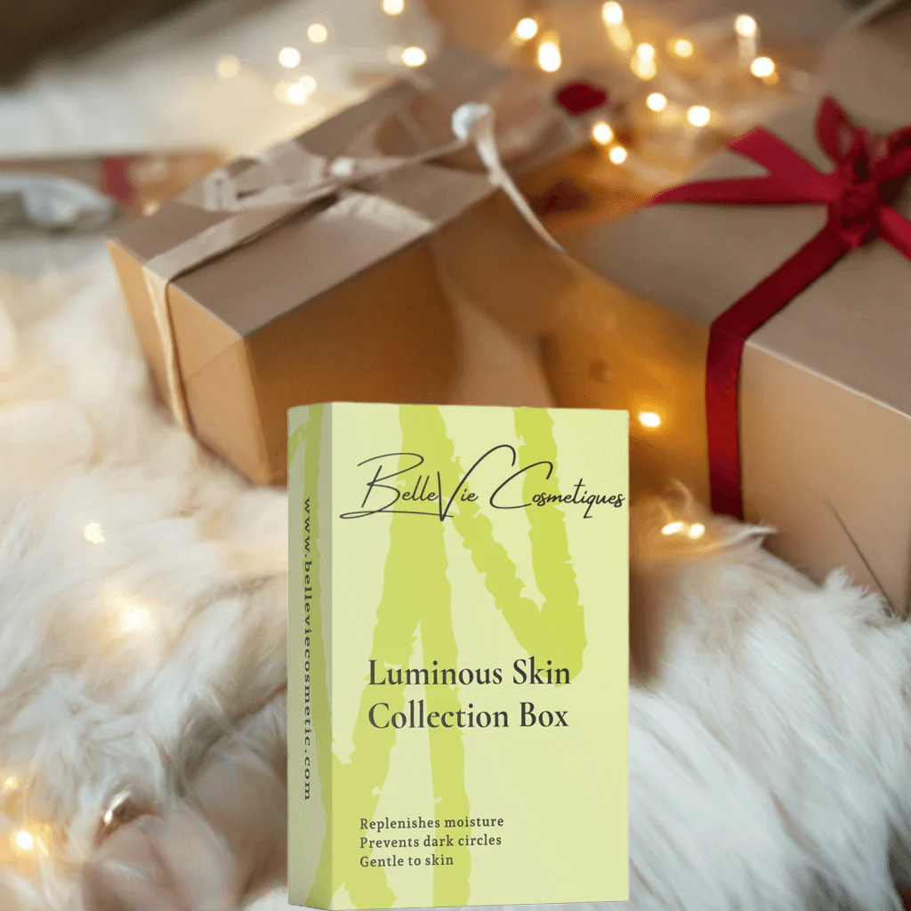Luminous Skin Collection Box - included Biphasic Makeup Remover, Collagen Boost Serum, Brightening Eye Cream - Image 2