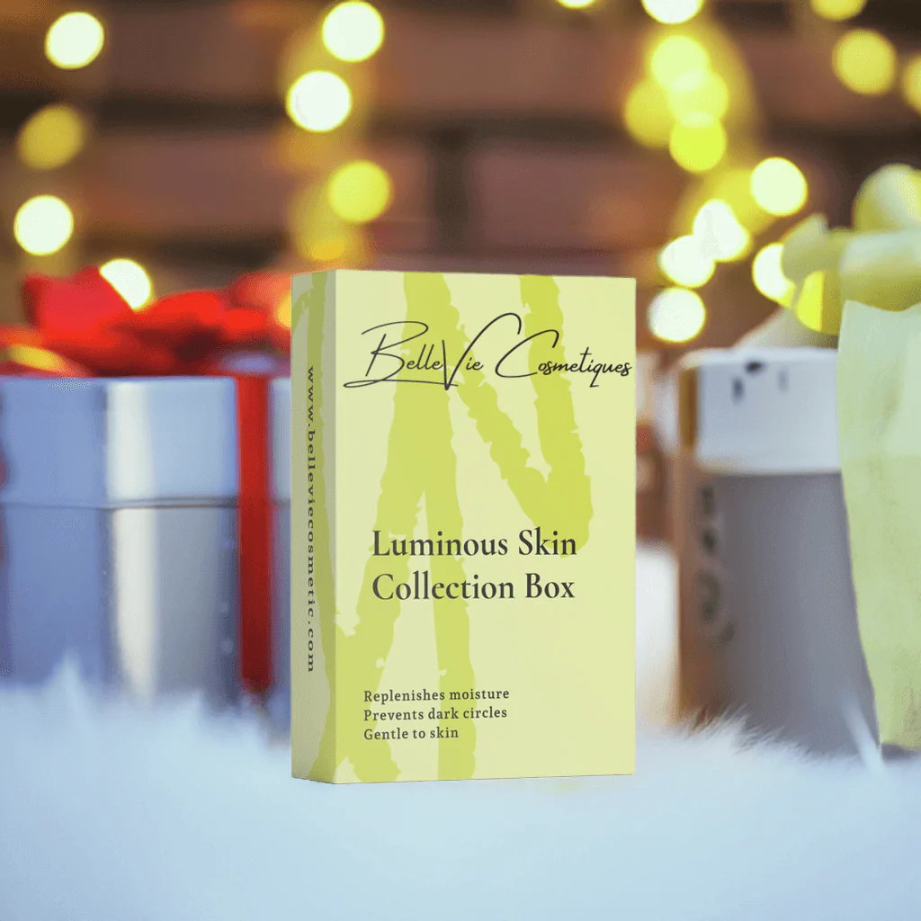 Luminous Skin Collection Box - included Biphasic Makeup Remover, Collagen Boost Serum, Brightening Eye Cream - Image 3
