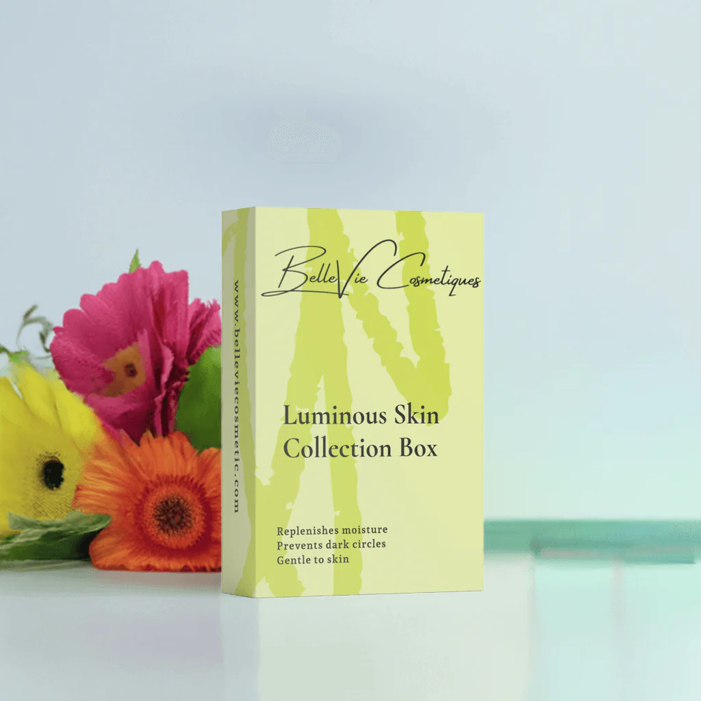 Luminous Skin Collection Box - included Biphasic Makeup Remover, Collagen Boost Serum, Brightening Eye Cream - Image 5