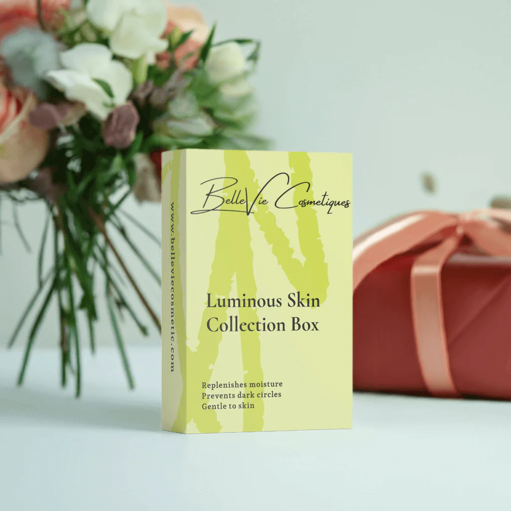 Luminous Skin Collection Box - included Biphasic Makeup Remover, Collagen Boost Serum, Brightening Eye Cream - Image 6