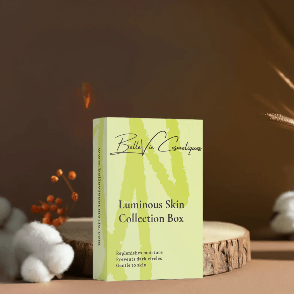 Luminous Skin Collection Box - included Biphasic Makeup Remover, Collagen Boost Serum, Brightening Eye Cream - Image 8