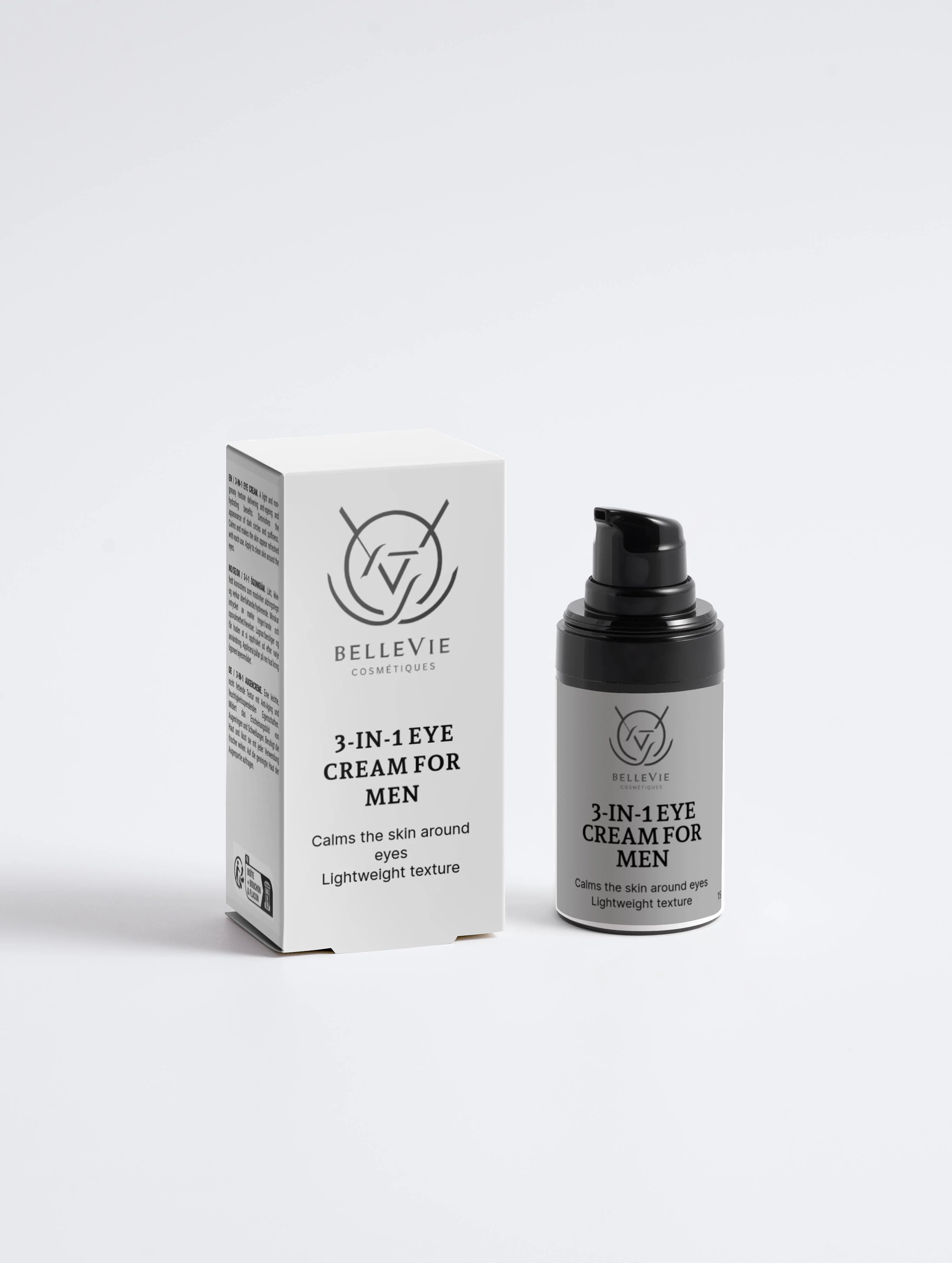 3-in-1 Eye Cream for Men 15ml – Hydrate, Brighten & Rejuvenate (1% CBD) - Image 5