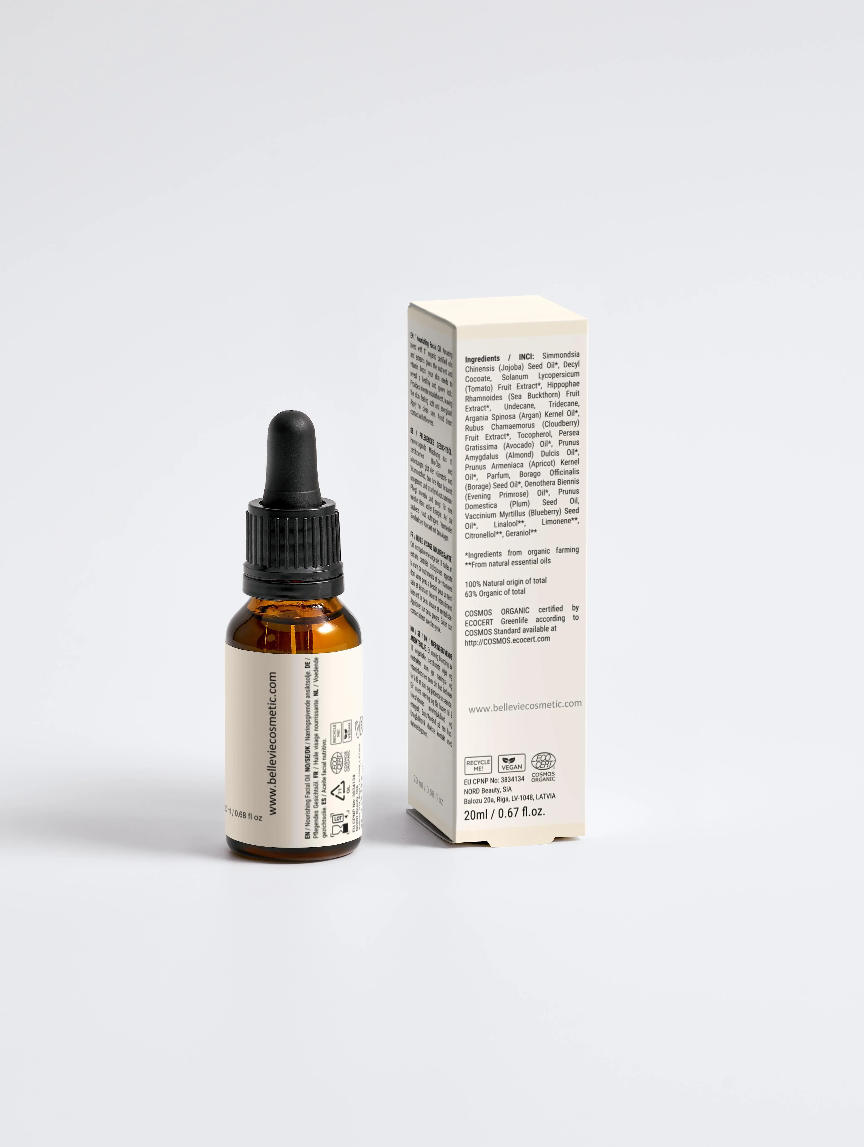 Nourishing Facial Oil 20ml – 11 Organic Oils for Hydrated, Youthful Glow - Image 7
