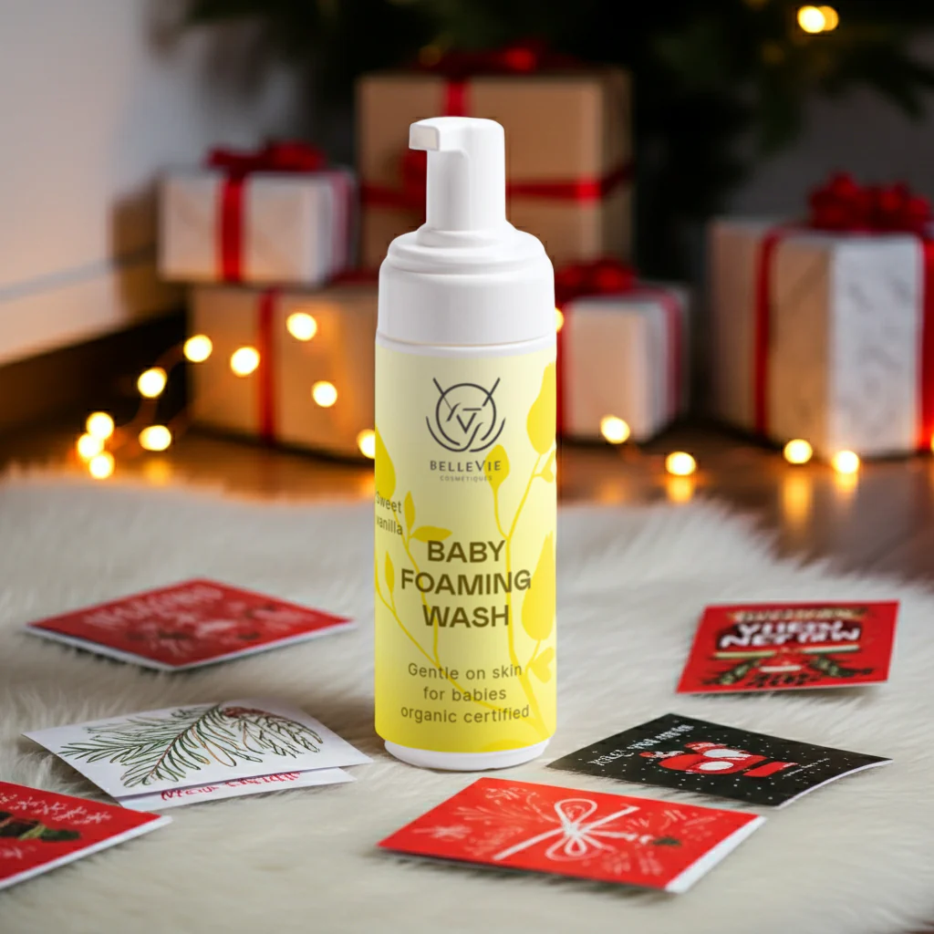 Baby Foaming Wash 150ml – Gentle, Nut-Free Newborn Cleanser