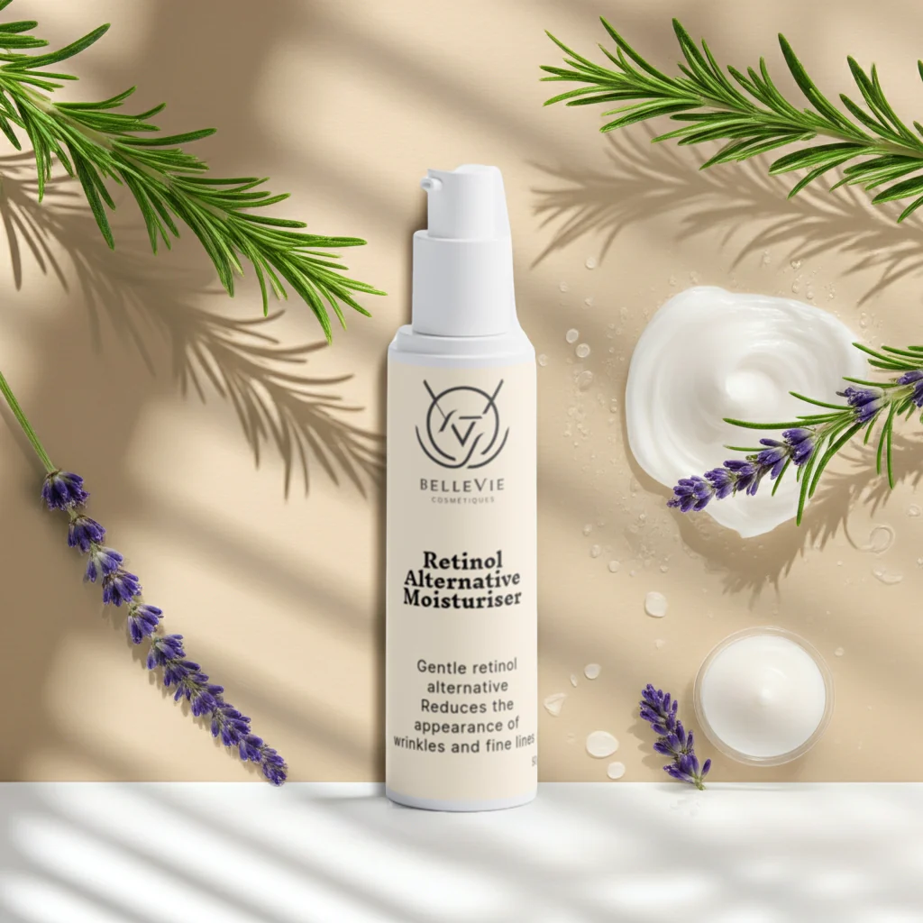Retinol Alternative Moisturiser 50ml – Smooth, Hydrate & Renew Naturally - Image 4