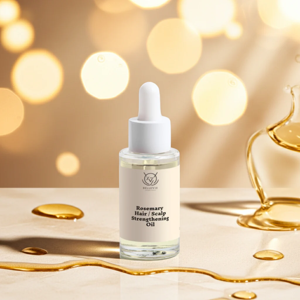 Rosemary Hair & Scalp Strengthening Oil 30ml – Nourish, Strengthen & Revitalize - Image 3