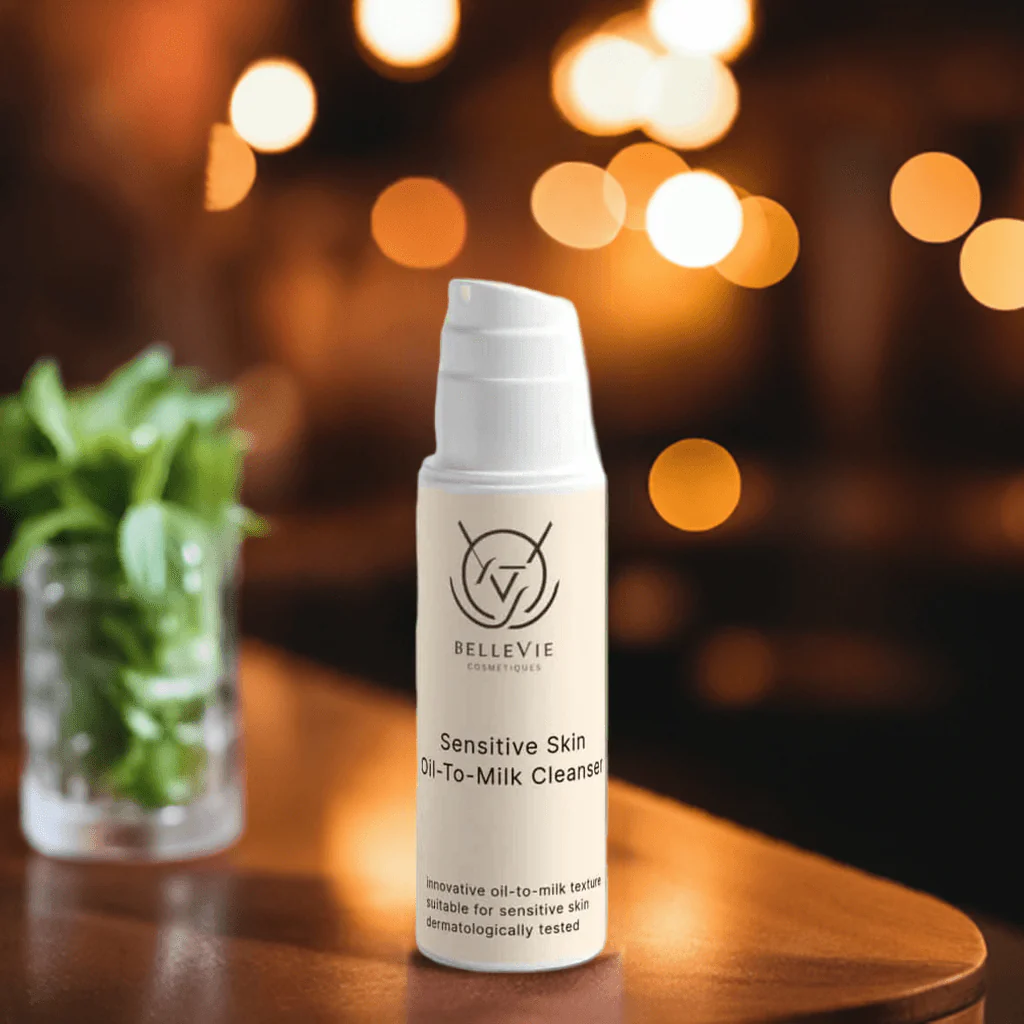 Sensitive Skin Oil-To-Milk Cleanser 150ml – Gentle Makeup Melt & Hydrating Cleanse - Image 4