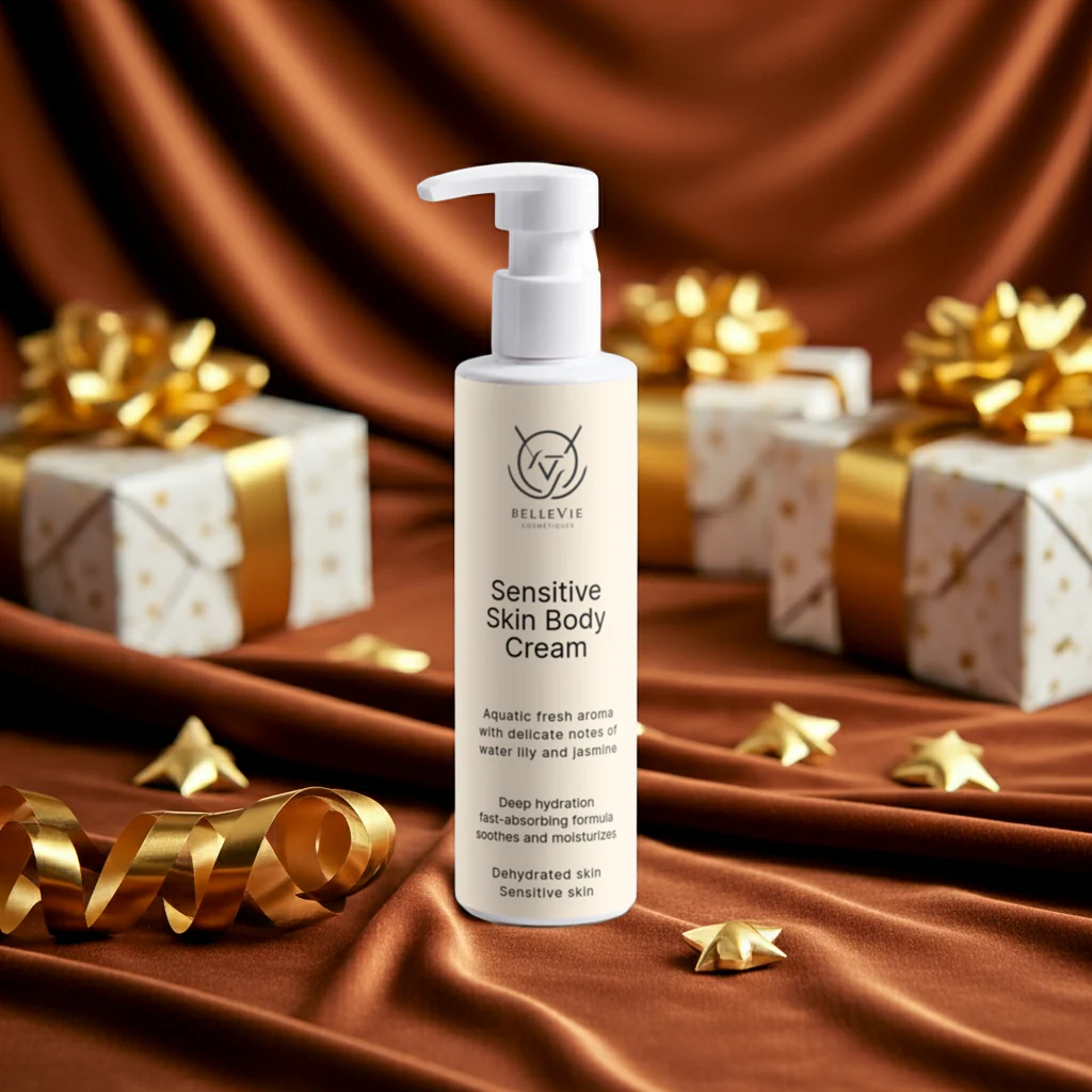 Sensitive Skin Body Cream 190ml – Hydrating Water Lily & Jasmine