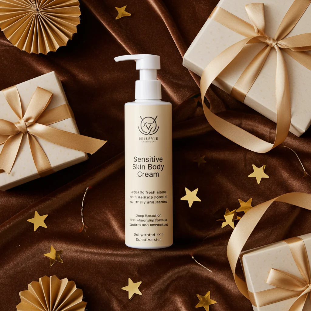 Sensitive Skin Body Cream 190ml – Hydrating Water Lily & Jasmine - Image 3