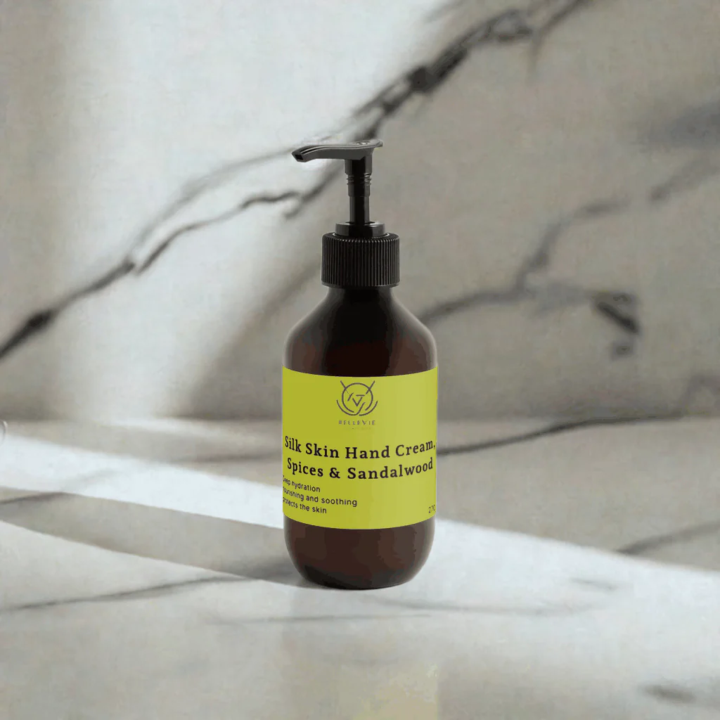 Silk Skin Hand Cream Spices & Sandalwood 270ml – Intense Hydration for Soft Hands - Image 3
