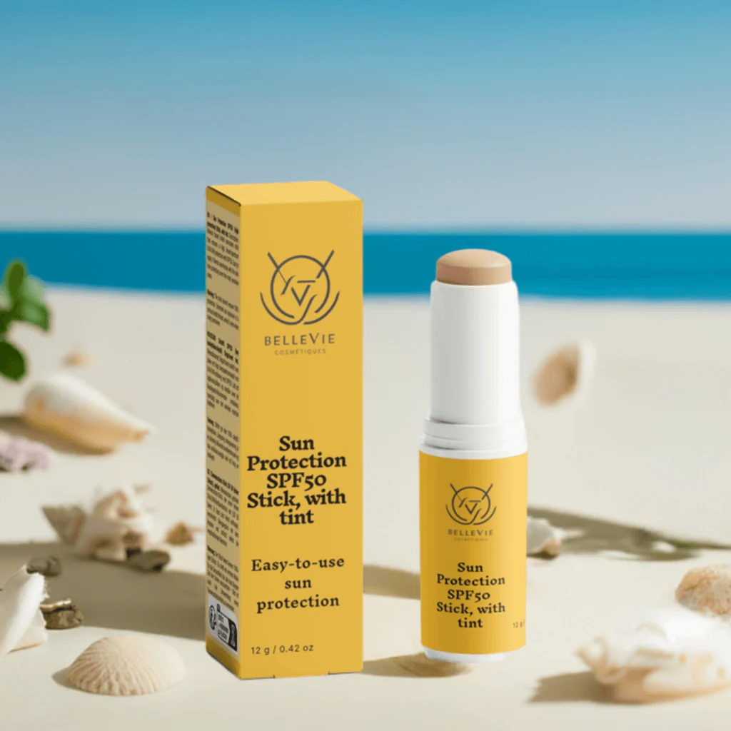 SPF50 Mineral Sunscreen Stick 12g – Tinted, No White Cast | Zinc Oxide & Titanium Dioxide - Image 3
