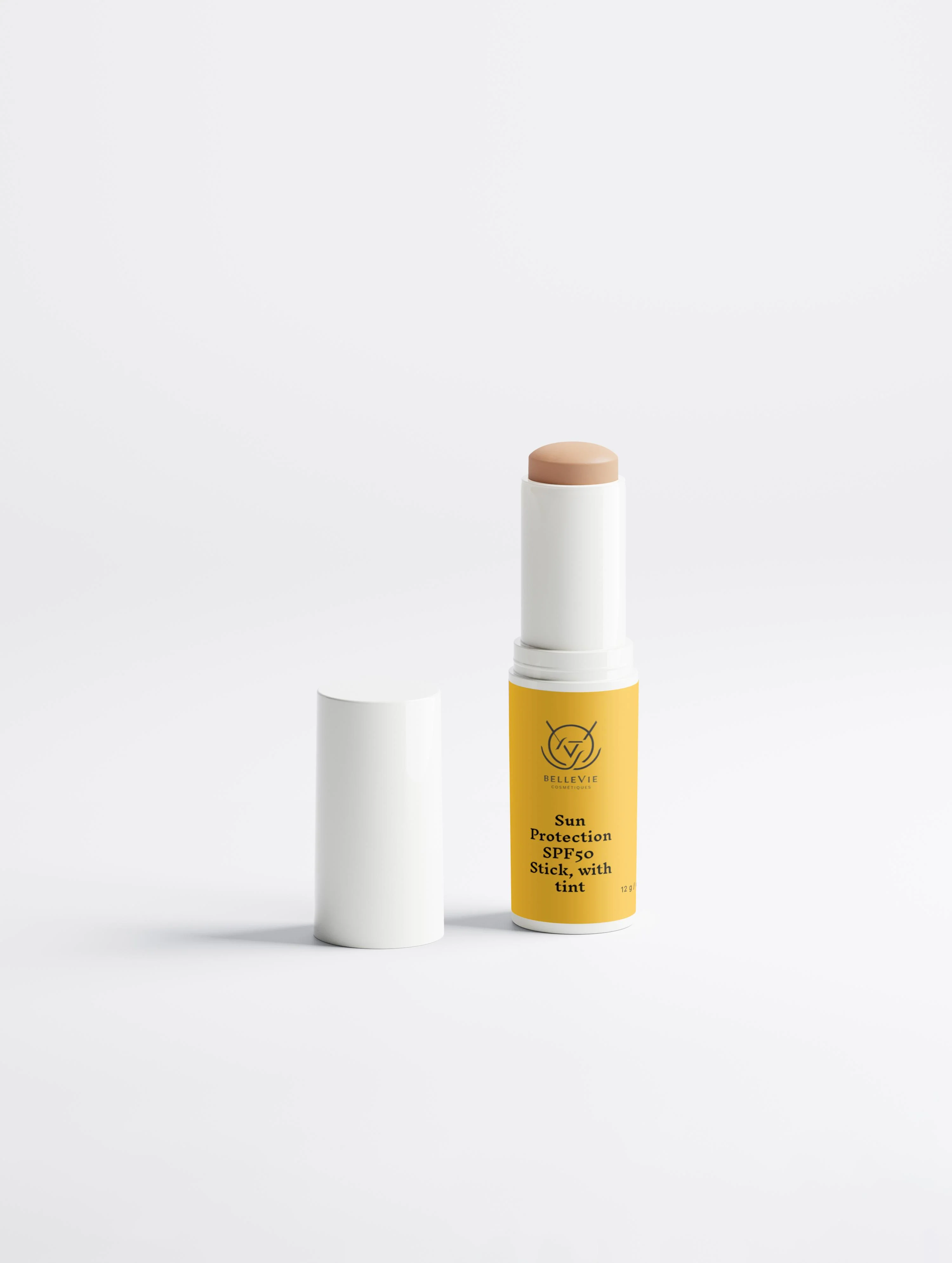 SPF50 Mineral Sunscreen Stick 12g – Tinted, No White Cast | Zinc Oxide & Titanium Dioxide - Image 5