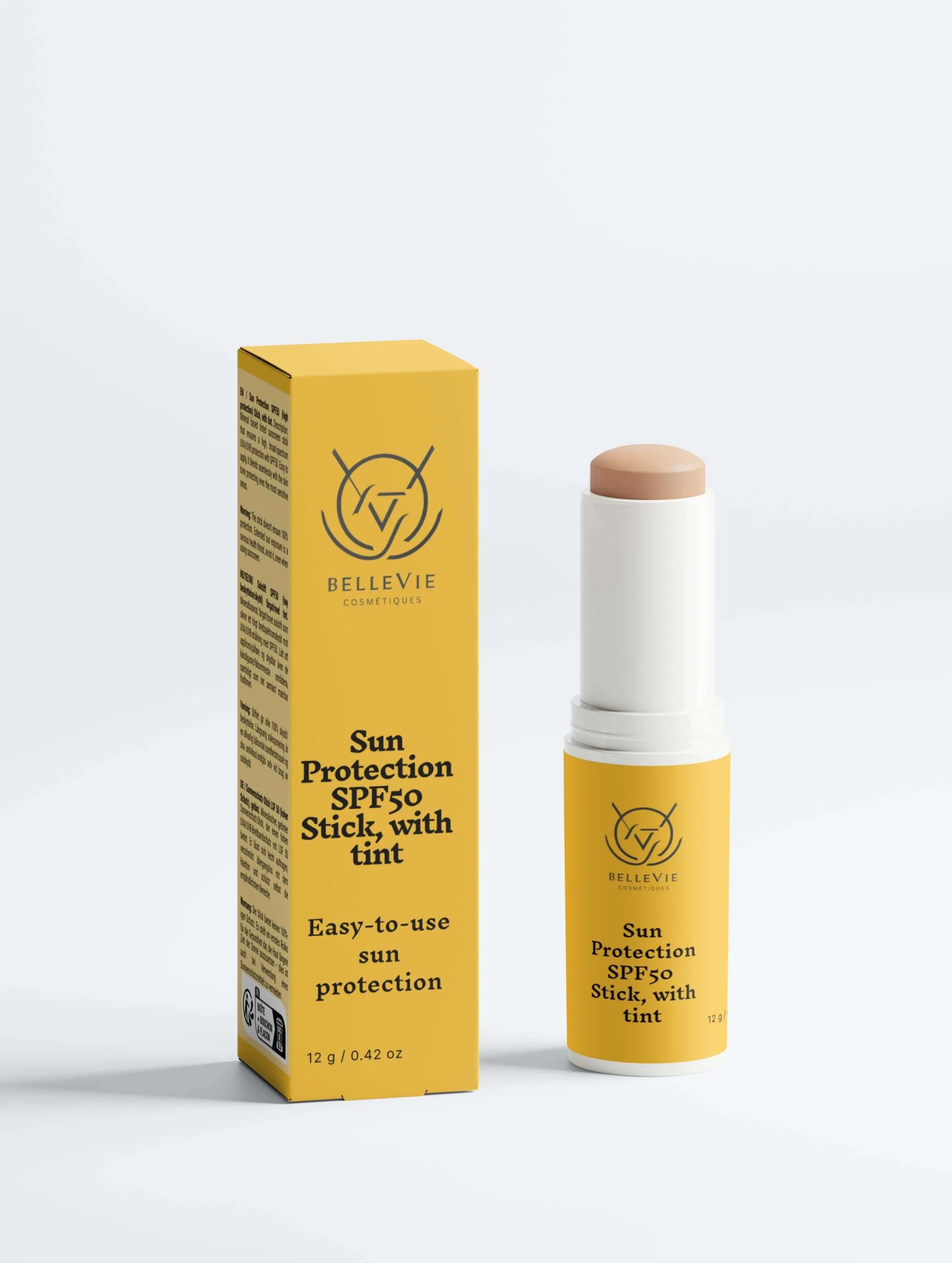 SPF50 Mineral Sunscreen Stick 12g – Tinted, No White Cast | Zinc Oxide & Titanium Dioxide - Image 6