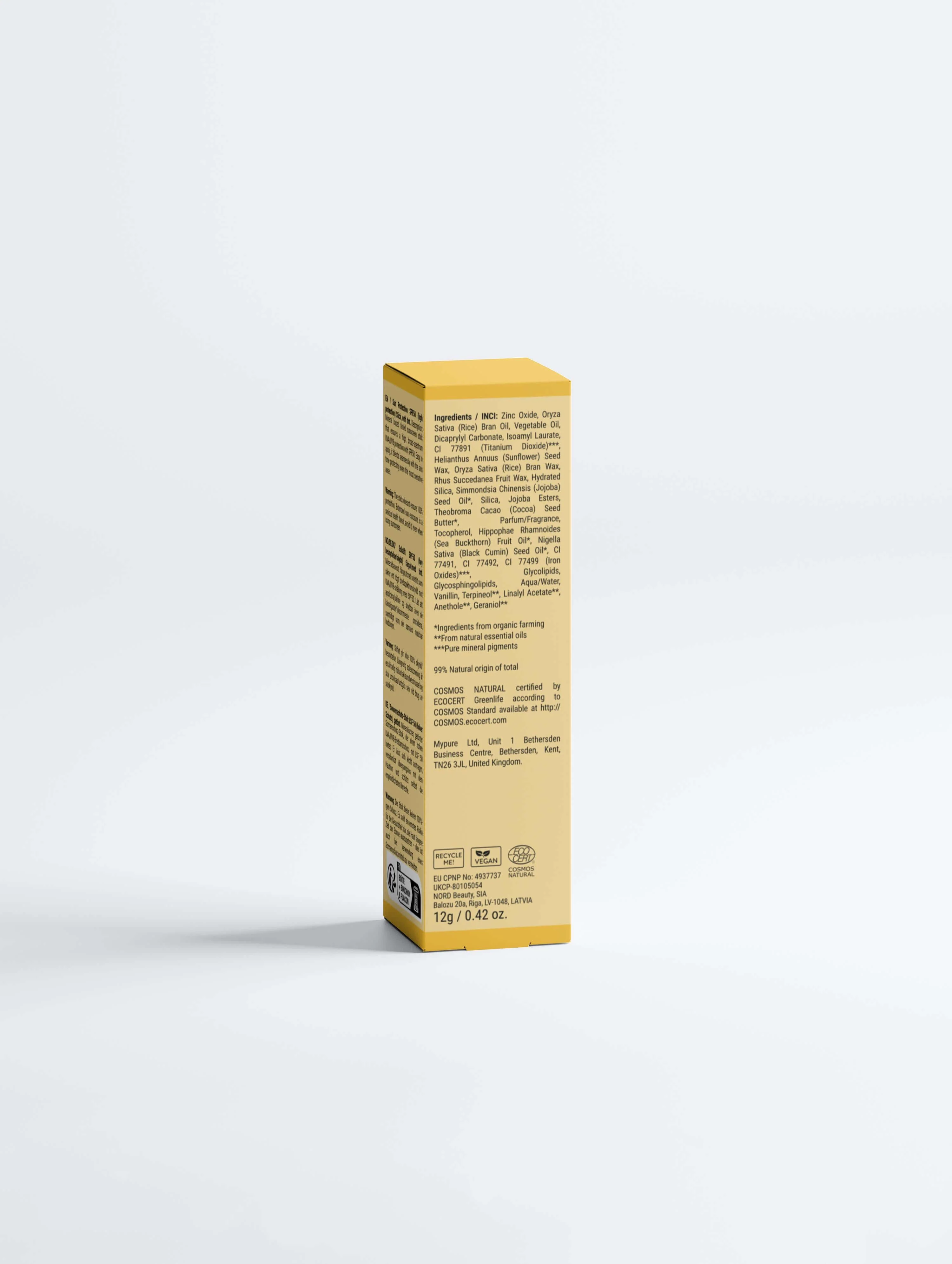 SPF50 Mineral Sunscreen Stick 12g – Tinted, No White Cast | Zinc Oxide & Titanium Dioxide - Image 7