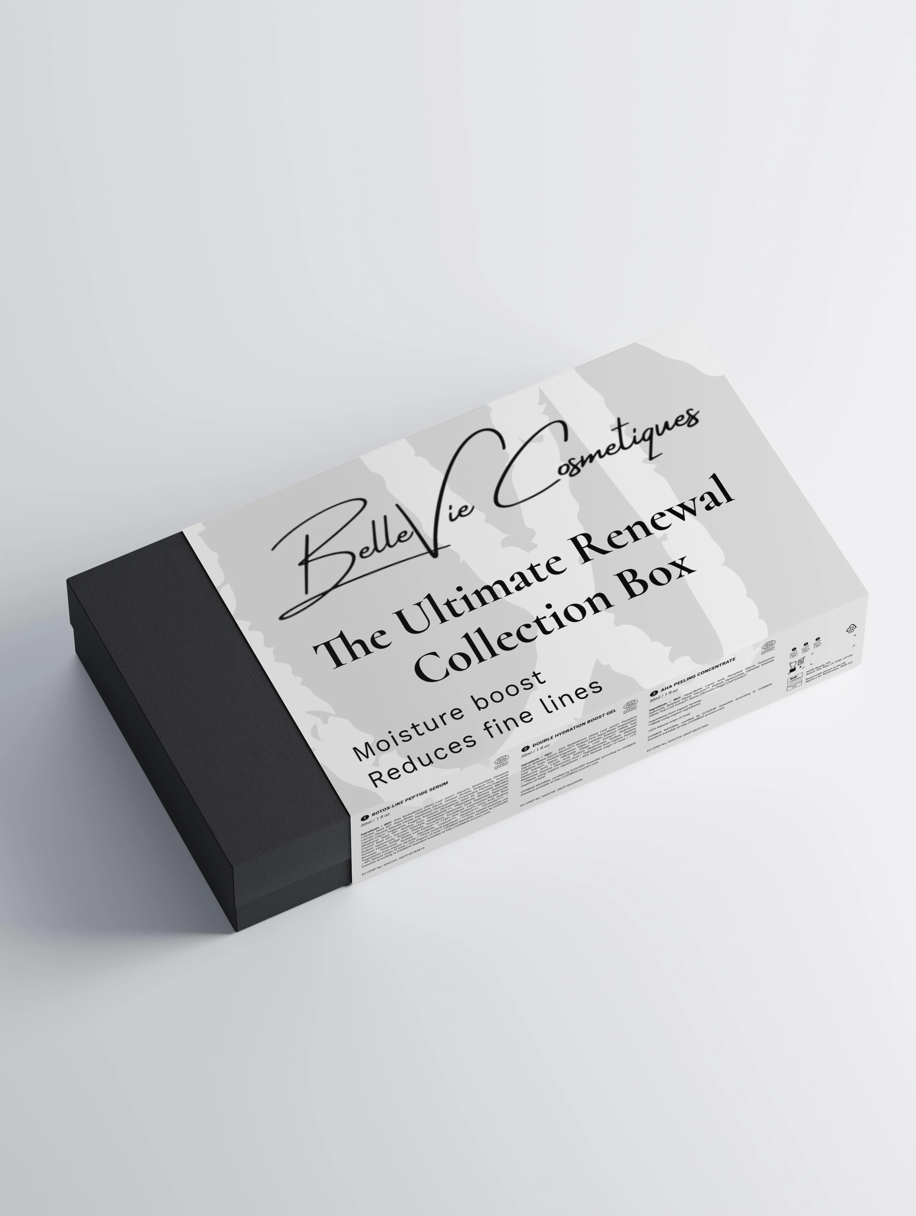 The Ultimate Renewal Collection Box - Double Hydration Boost Gel, Peptide Serum, AHA Peeling Concentrate - Image 8